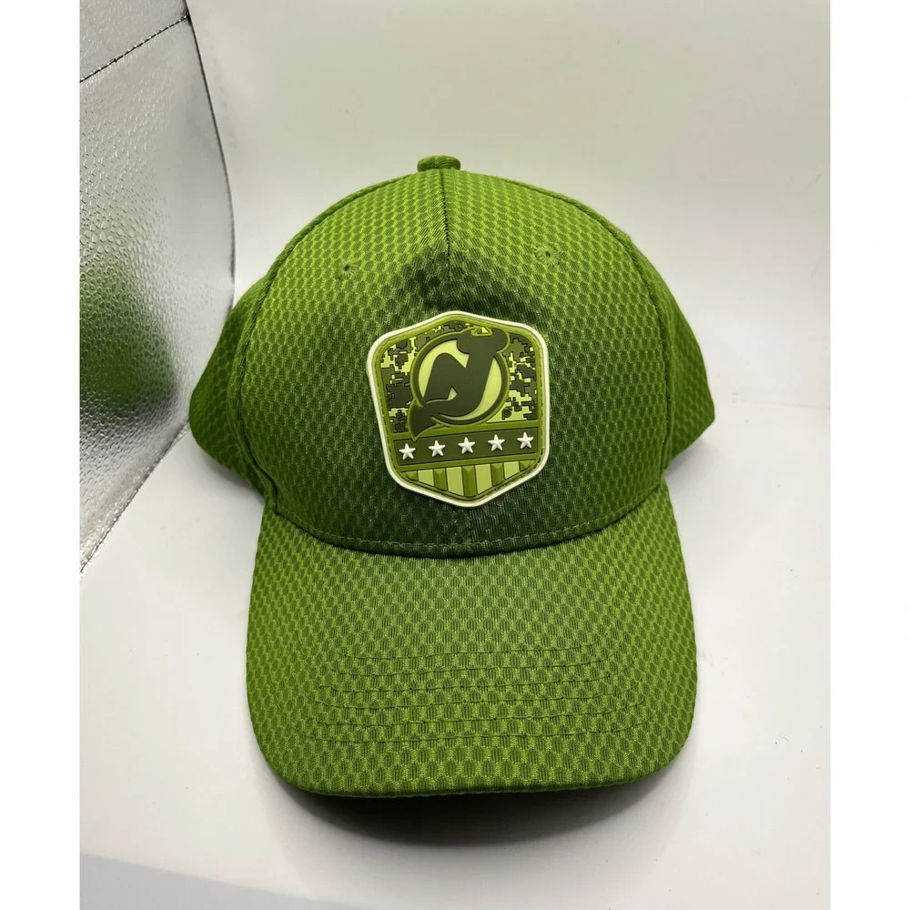 New‎ Jersey Devils Prudential Golf Cap Green Mesh Adjustable Adult Unisex